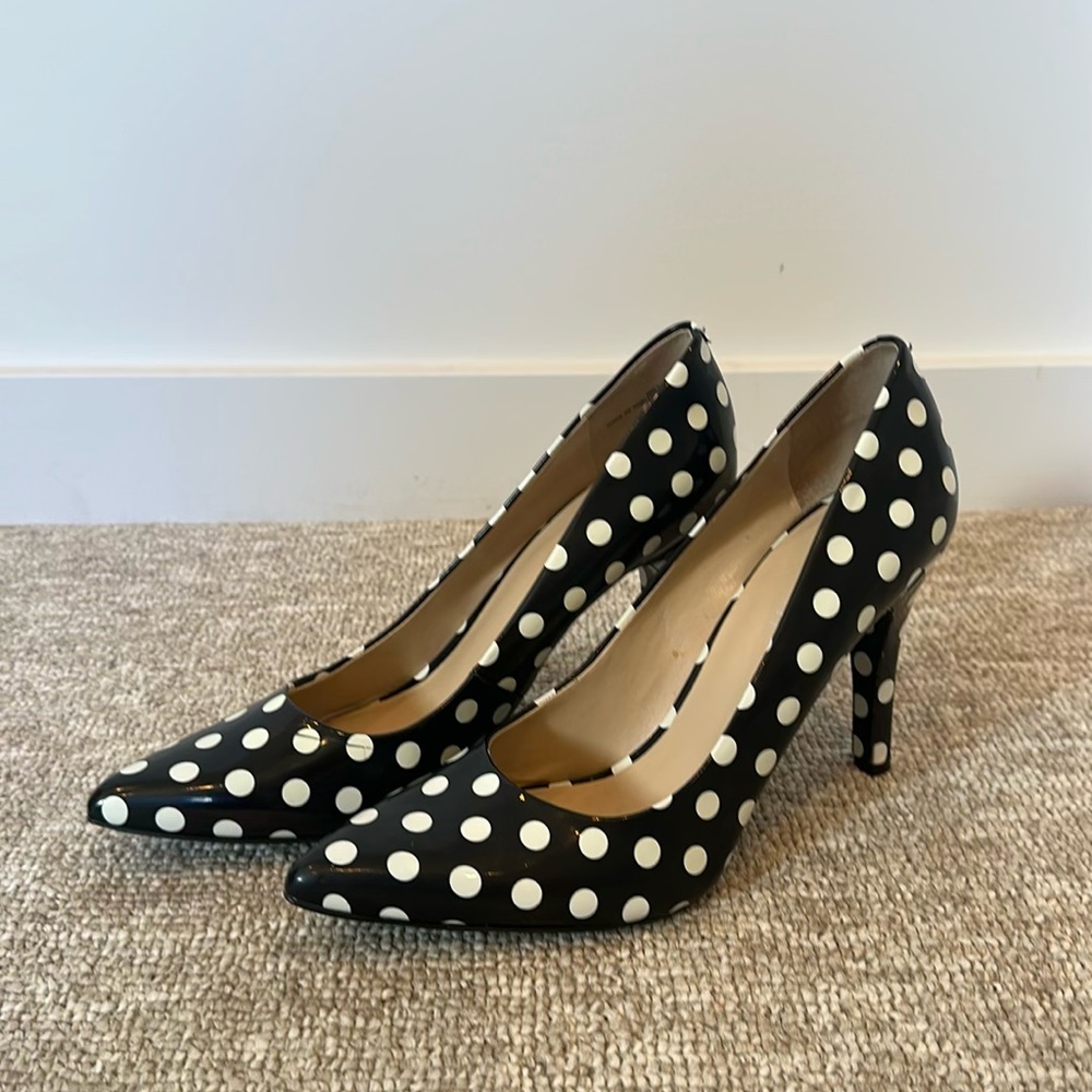 Nine West Polka Dot Heels